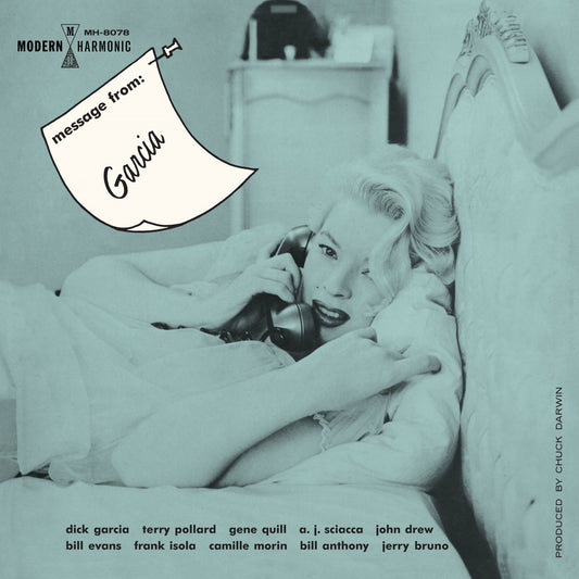 Dick Garcia A Message From Dick Garcia (LIGHT BLUE TRANSLUCENT VINYL)