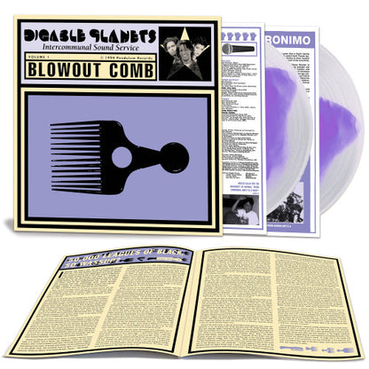 Digable Planets Blowout Comb (Easin' In Clear W/ Purple Center Colored Vinyl) (2 Lp's)