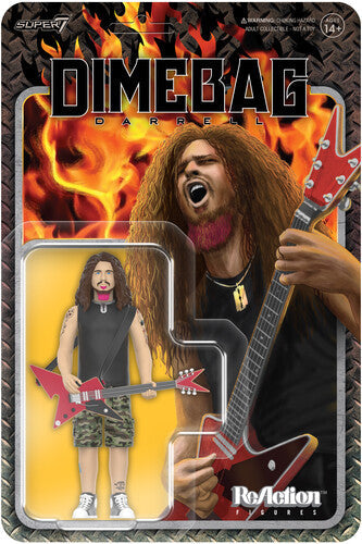 DIMEBAG DARRELL Super7 - Dimebag Darrell - ReAction Figures Wv1 - Dimebag Darrell (Culprit) (Action Figure)