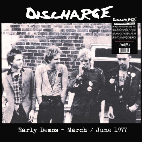 Discharge Early Demos: March / June 1977 (Limited Edition, Red Vinyl)