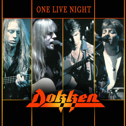 Dokken One Live Night (Limited Edition, Yellow Smoke Colored Vinyl) (2 Lp's)