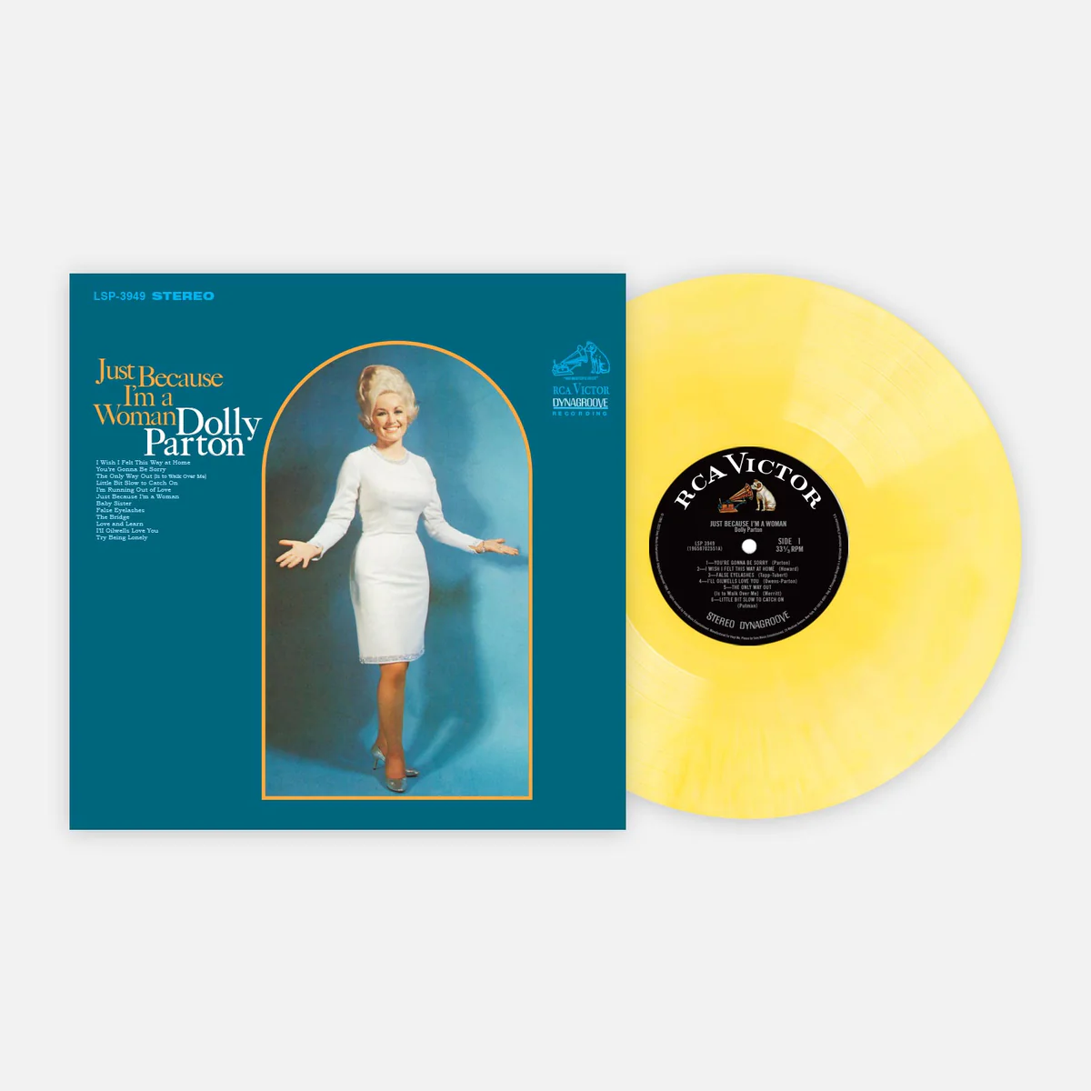 Dolly Parton Just Because I'm a Woman (Limited Edition, Canary Yellow Colored Vinyl)