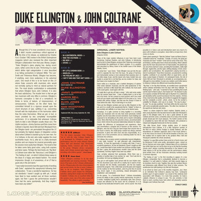 Duke Ellington & John Coltrane Duke Ellington & John Coltrane (180 Gram Blue Colored Vinyl with Bonus 7-Inch) [Import]