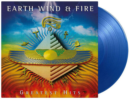 Earth Wind & Fire Greatest Hits (Limited Edition, Gatefold 180 Gram Translucent Blue Colored Vinyl) [Import] (2 Lp's)