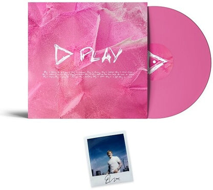 Ed Sheeran Play Indie Exclusive (Pink Vinyl w/ Signed Polaroid) (Indie Exclusive, Photo / Photo Card, Gatefold LP Jacket)