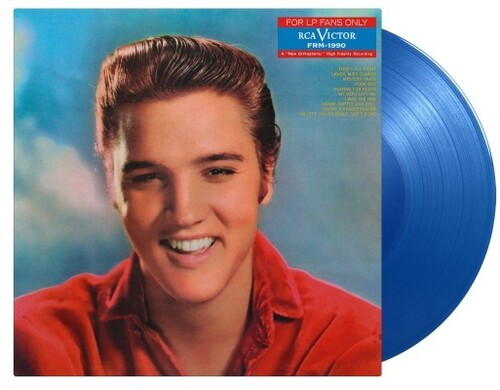 Elvis Presley For LP Fans Only (Limited Edition, 180 Gram Vinyl, Colored Vinyl, Blue) [Import]