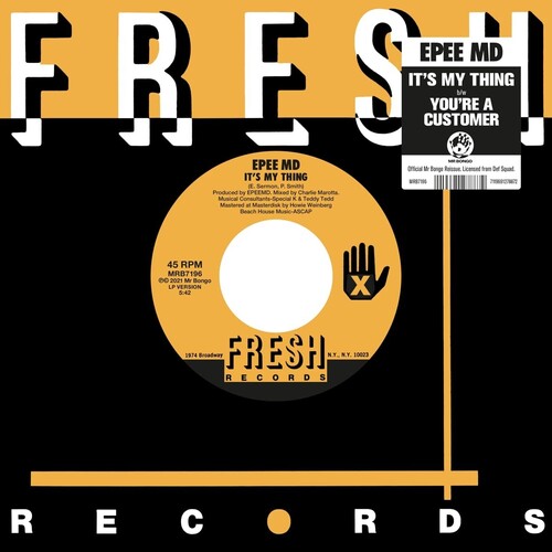 Epmd It's My Thing / You're A Customer [Explicit Content] (7" Single)