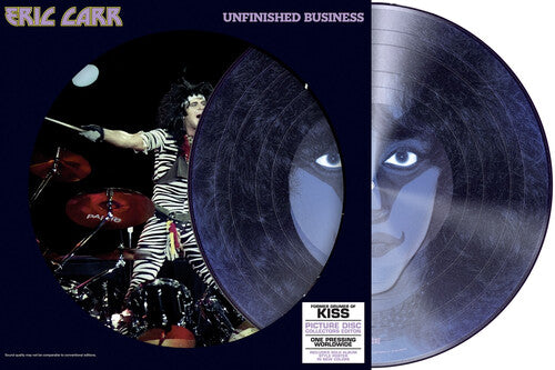 Eric Carr Unfinished Business (Picture Disc Vinyl, Poster, Remastered, Reissue)