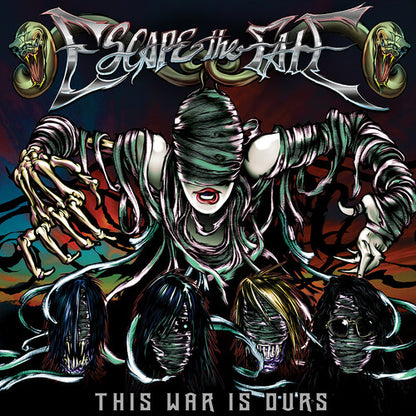 Escape The Fate This War Is Ours: Anniversary Edition [Explicit Content] (Colored Vinyl, White, Red, Green)