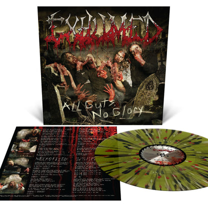 Exhumed All Guts, No Glory (Swamp Green with Splatter)