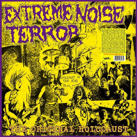 EXTREME NOISE TERROR A Holocaust In Your Head: The Original Holocaust (Yellow Vinyl)