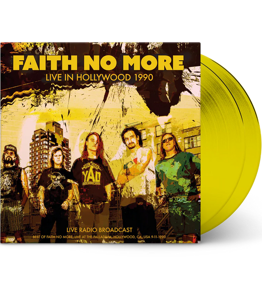 Faith No More Hollywood 1990 (Limited Edition, 180 Gram Yellow Colored Vinyl) (2 L.p's) [Import]