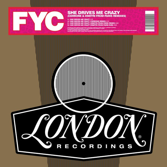 Fine Young Cannibals She Drives Me Crazy (Cerrone & Dimitri From Paris Remixes)