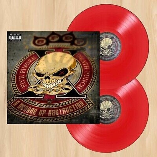Five Finger Death Punch A Decade Of Destruction [Explicit Content] (Crimson Red, Limited Edition, Gatefold LP Jacket) (2 Lp's)