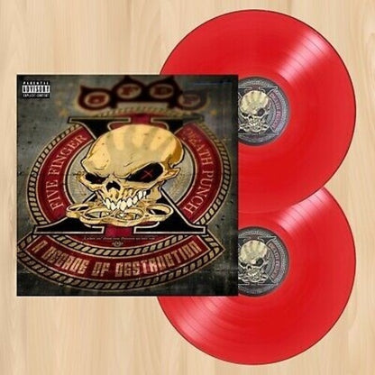 Five Finger Death Punch A Decade Of Destruction [Explicit Content] (Crimson Red, Limited Edition, Gatefold LP Jacket) (2 Lp's)