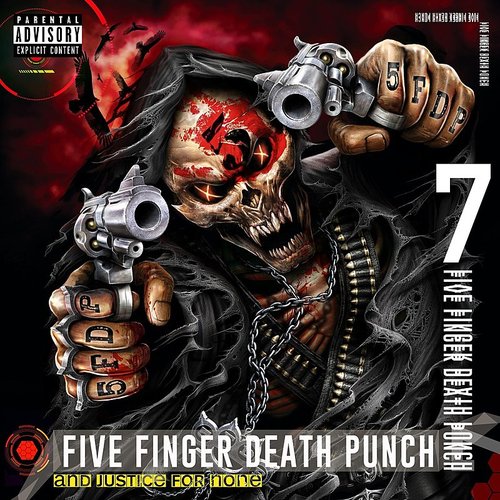 Five Finger Death Punch And Justice For None (Silver Metallic Vinyl) [Explicit Content] (Parental Advisory (Colored Vinyl, Silver, Gatefold LP Jacket) (2 Lp's)