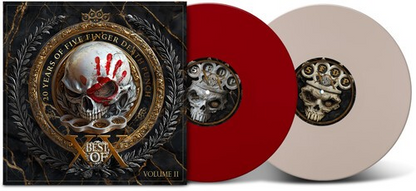 Five Finger Death Punch Best of: Volume II [Explicit Content] (Indie Exclusive, White & Red Colored Vinyl, Anniversary Edition) (2 Lp's)