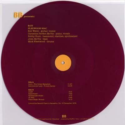 FLEETWOOD MAC Live At The Record Plant In Sausalito - 15 December 1974 (KSAN-FM)