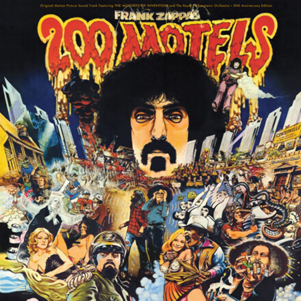 Frank Zappa 200 Motels (Original Soundtrack) (180 Gram Red Colored Vinyl, 50th Anniversary Edition) (2 Lp's)
