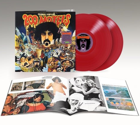 Frank Zappa 200 Motels (Original Soundtrack) (180 Gram Red Colored Vinyl, 50th Anniversary Edition) (2 Lp's)