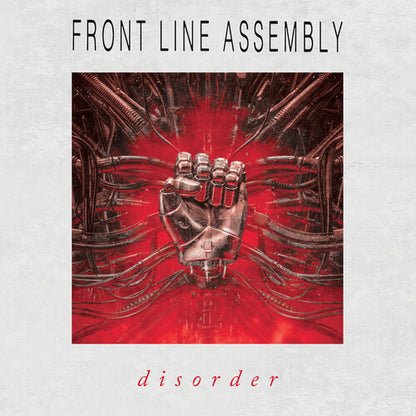 FRONT LINE ASSEMBLY Disorder (Red & Black Splatter) (Colored Vinyl, Red, Black, Limited Edition, Bonus Tracks)