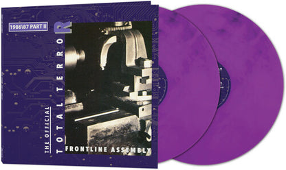 FRONT LINE ASSEMBLY Total Terror Part II 1986/ 87 (Colored Vinyl, Purple Marbled) (2 Lp's)