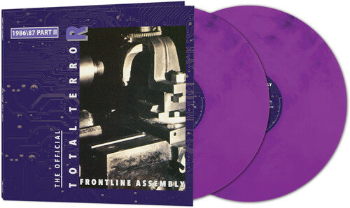 FRONT LINE ASSEMBLY Total Terror Part II 1986/ 87 (Colored Vinyl, Purple Marbled) (2 Lp's)