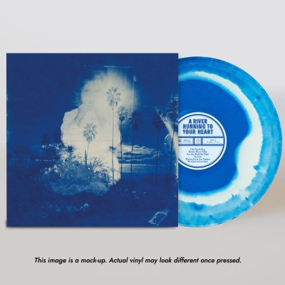 Fruit Bats A River Running to Your Heart (Blue, Cream, Colored Vinyl, Indie Exclusive, Limited Edition)