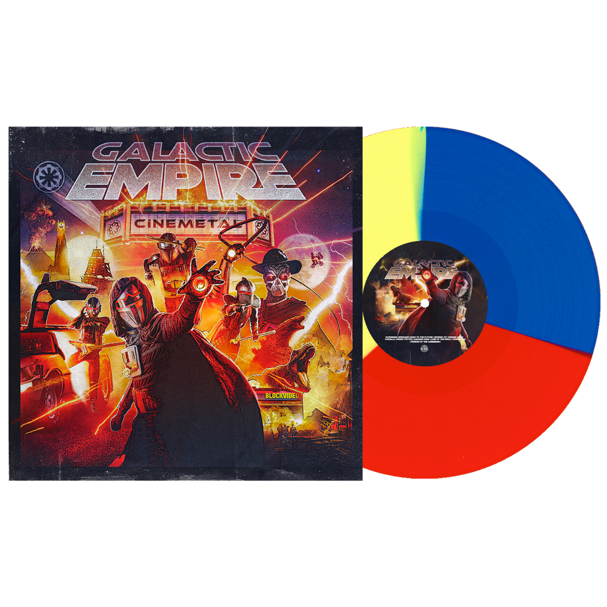 Galactic Empire Cinemetal (Red/Yellow/Blue Vinyl) (Indie Exclusive)