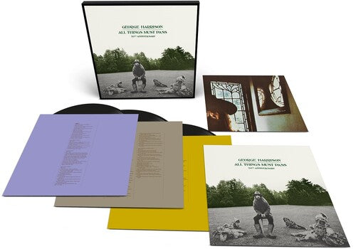 George Harrison All Things Must Pass (180 Gram Vinyl, Poster, Photos / Photo Cards, Remixed) (3 Lp's)