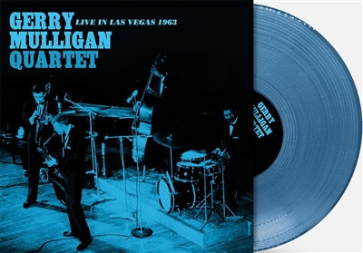 Gerry Mulligan Quartet Live In Las Vegas 1963 (Indie Exclusive, Transparent Blue Colored Vinyl)