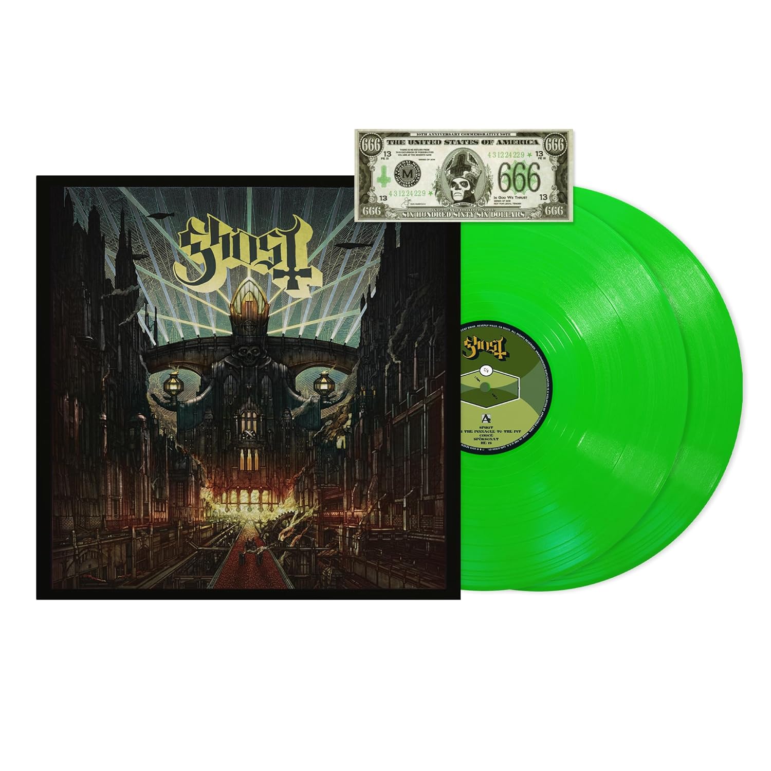 Ghost Meliora Deluxe (10th Anniversary) [Neon Green 2 LP]