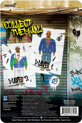 Ghostface Killah Super7 - Ghostface Killah - Reaction Figures - Ghostface Killah (Can It Be All So Simple) (Collectible, Figure, Action Figure)