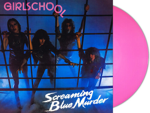 Girlschool Screaming Blue Murder (Hot Pink Colored Vinyl, Limited Edition, Gatefold LP Jacket)