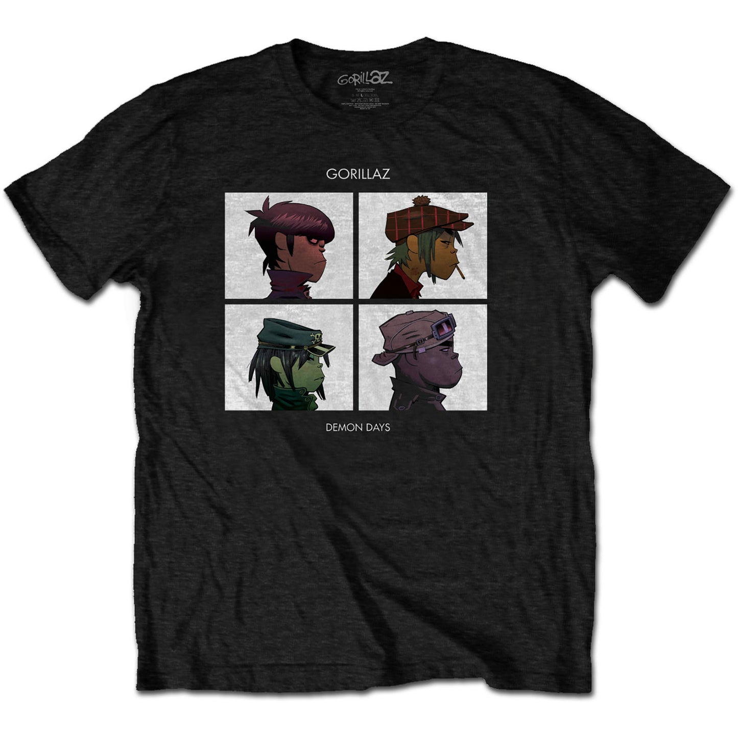 Gorillaz Demon Days black