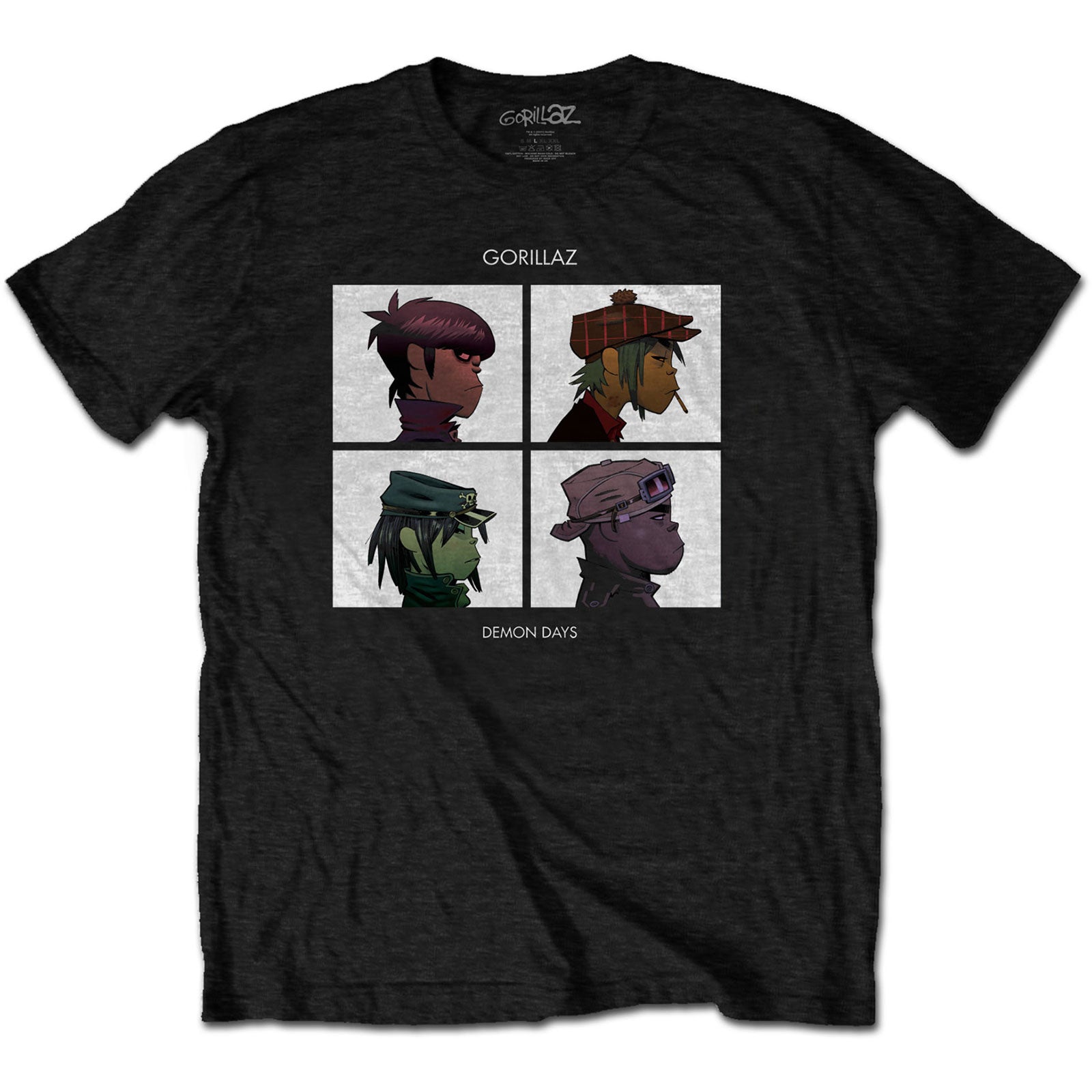 Gorillaz Demon Days black