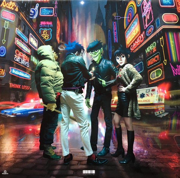 Gorillaz Humanz: Deluxe Edition [Explicit Content] (Hardcover Book) [Import] (2 Lp's)