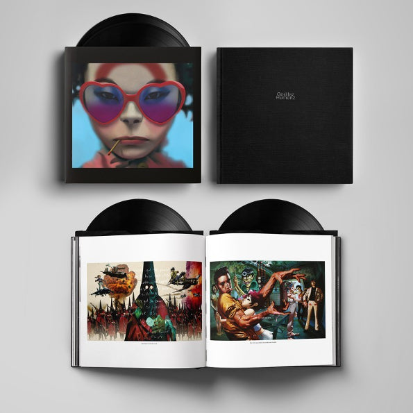 Gorillaz Humanz: Deluxe Edition [Explicit Content] (Hardcover Book) [Import] (2 Lp's)