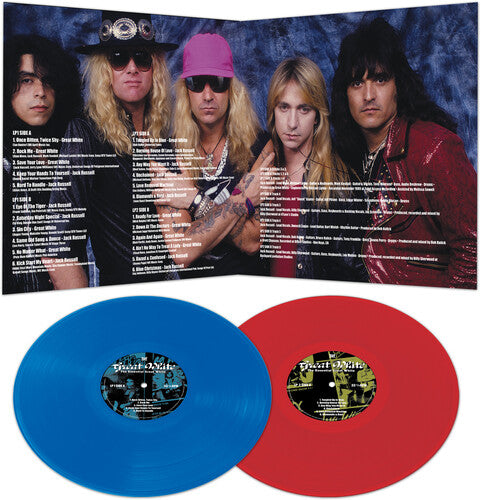 Great White The Essential Great White (Blue/ Red Vinyl) (2 Lp's)