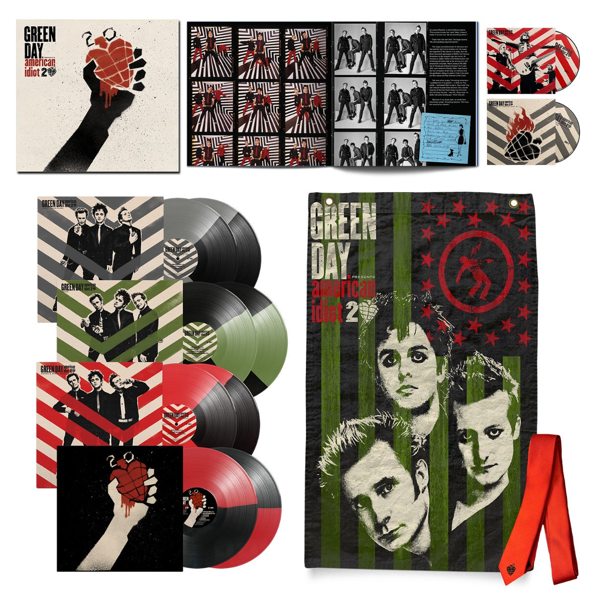 Green Day American Idiot: 20th Anniversary Edition (Boxed Set, Deluxe Edition) (8 Lp)