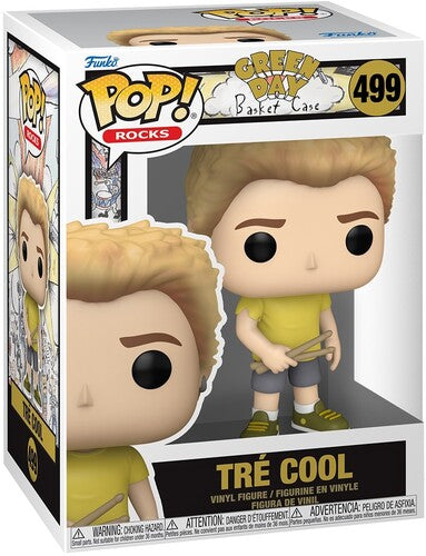 Green Day Funko POP! Rocks: Green Day - Tre Cool (Basket Case)