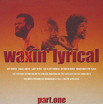 GREG EDWARDS Presents Waxin' Lyrical