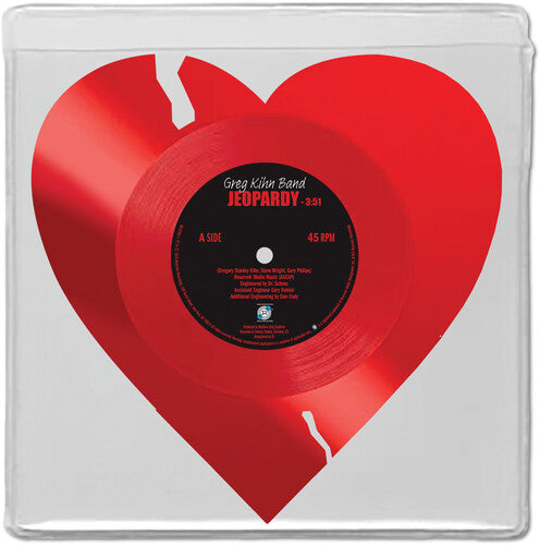 Greg Kihn Band Jeopardy/ The Breakup Song (They Don't Write 'Em) (Limited Edition, Heart Shaped Red Vinyl)