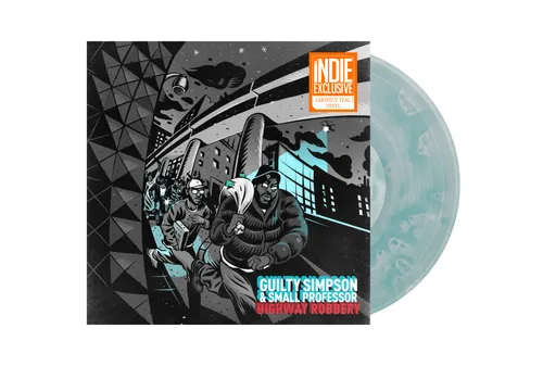 Guilty Simpson & Small Professor Highway Robbery (Indie Exclusive, Colored Vinyl, Ghostly Teal)