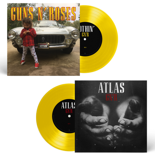 Guns N' Roses Nothin' / Atlas [Canary Yellow 7" Single]