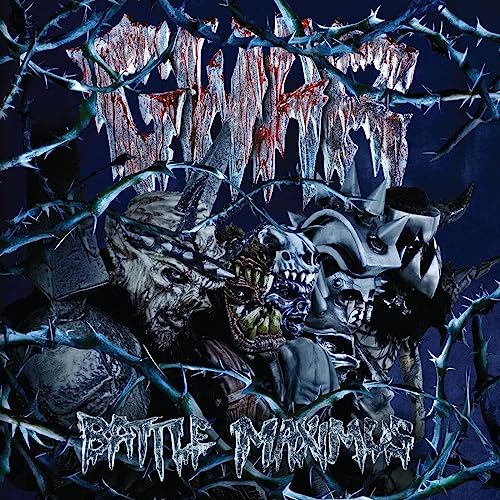 GWAR Battle Maximus (10th Anniversary Edition) (CRYSTAL BLUE WITH DARK BLUE SWIRL VINYL)