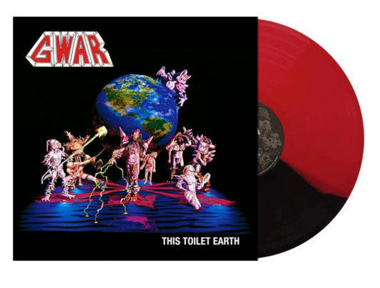 Gwar This Toilet Earth (Red & Black Split Colored Vinyl)