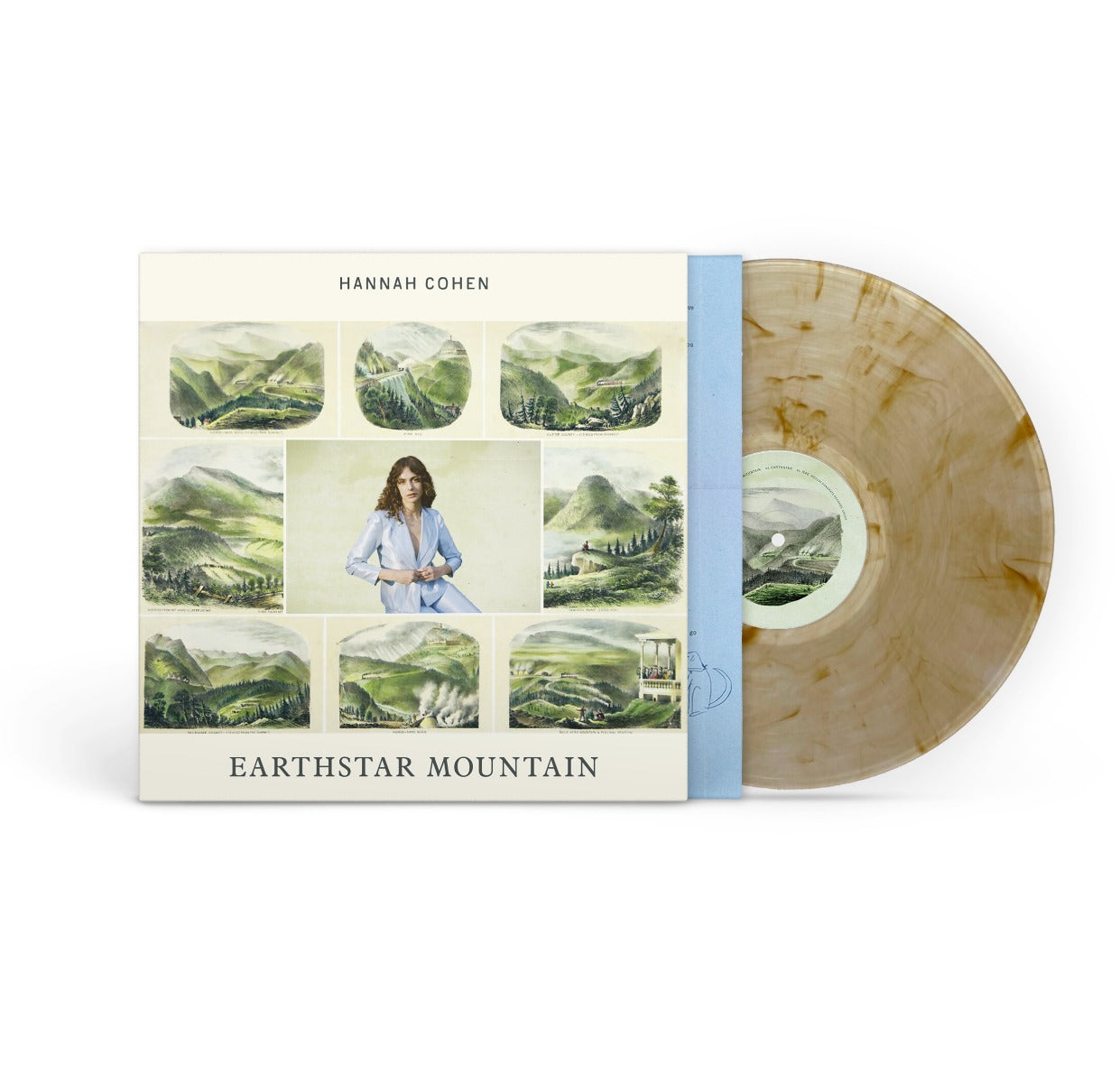 Hannah Cohen Earthstar Mountain [Translucent Translucent/Brown Swirl Lp]