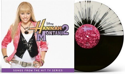 Hannah Montana Hannah Montana 2 (Original Soundtrack) (Split Black/White Splatter Colored Vinyl)