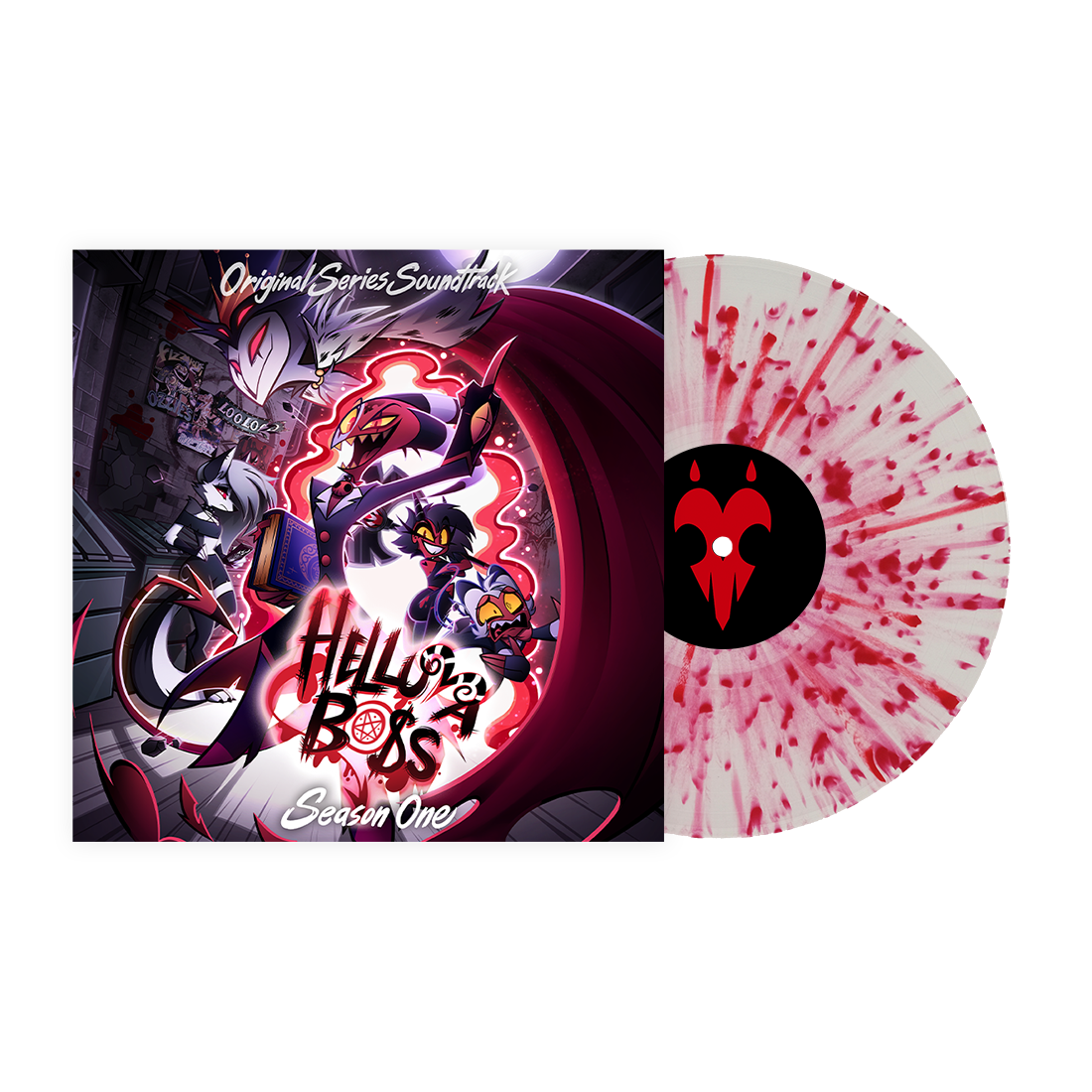 Helluva Boss Helluva Boss: Season 1 (Original Soundtrack) [Standard Blood Splatter Vinyl]